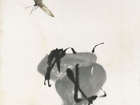 齐白石写意水墨画，近现代水墨画88 (2)