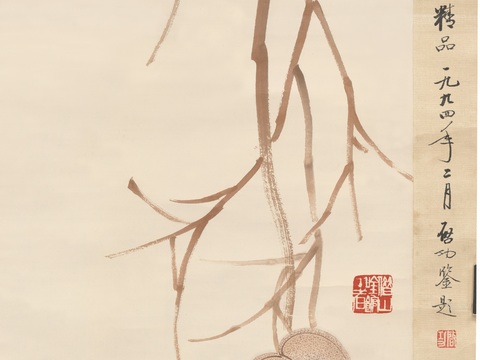 齐白石写意水墨画，近现代水墨画-