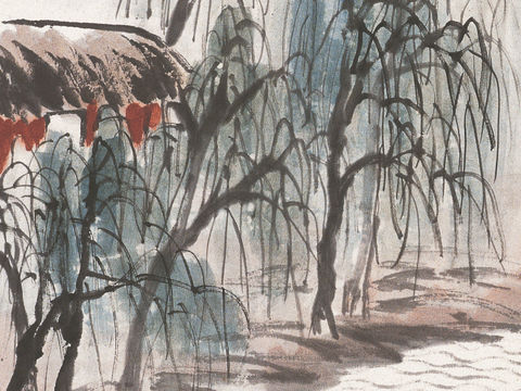  齐白石写意水墨画，近现代水墨画26 