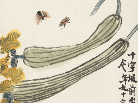 齐白石写意水墨画，近现代水墨画22 (2)