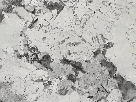  水墨蝴蝶花麻大理石 