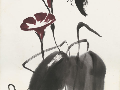  齐白石写意水墨画，近现代水墨画30 (2) 