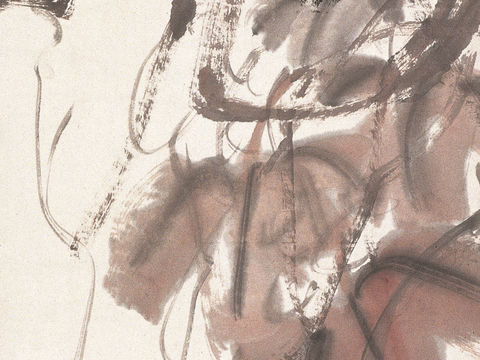 齐白石写意水墨画，近现代水墨画93