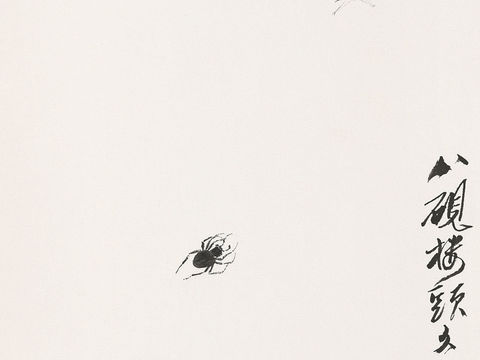  齐白石写意水墨画，近现代水墨画313 