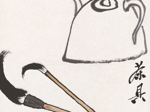  齐白石写意水墨画，近现代水墨画28 