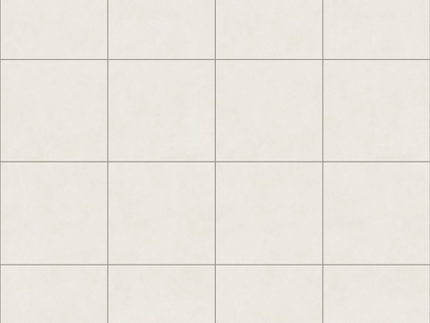 无缝奶油白柔光瓷砖贴图