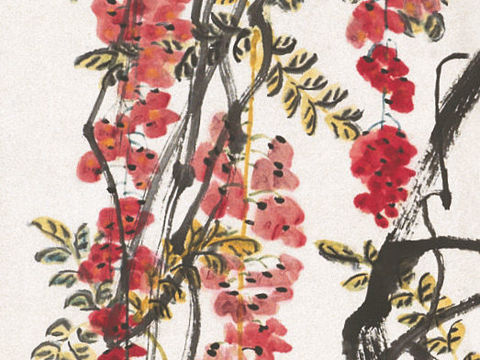  齐白石写意水墨画，近现代水墨画302 