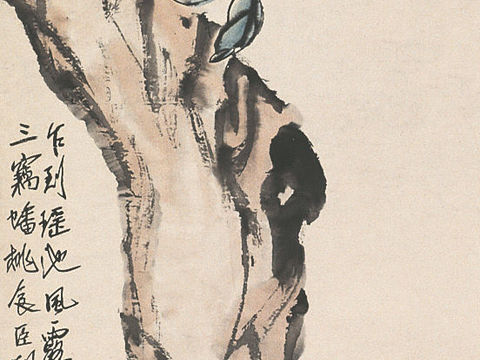  齐白石写意水墨画，近现代水墨画214 