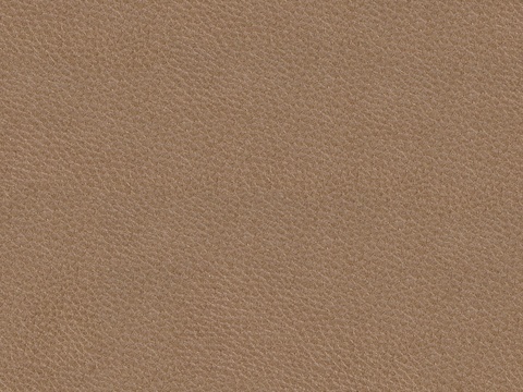  无缝咖色粗纹皮革 