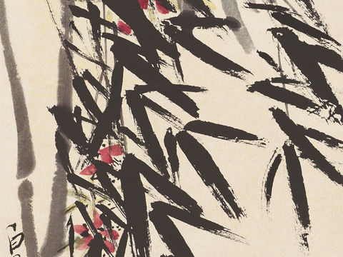  齐白石写意水墨画，近现代水墨画30 