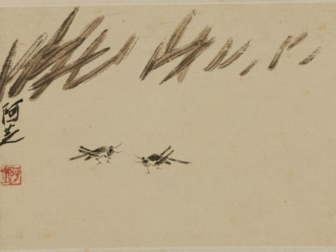 齐白石写意水墨画，近现代水墨画8 (2)