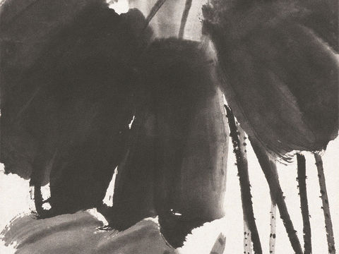  齐白石写意水墨画，近现代水墨画21 