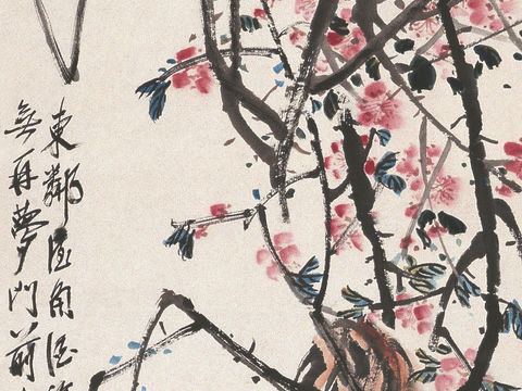 齐白石写意水墨画，近现代水墨画7