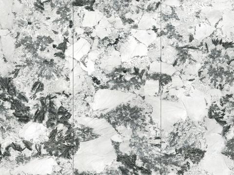 雪山银狐大理石瓷砖岩板玄关背景墙