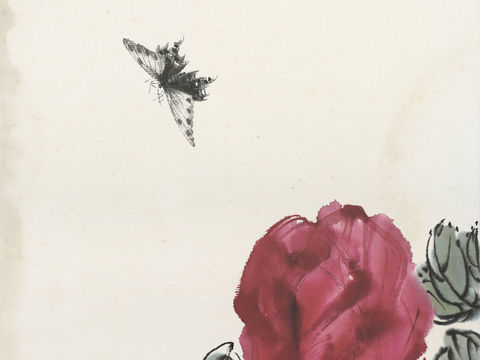  齐白石写意水墨画，近现代水墨画59 (2) 