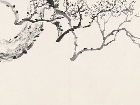  齐白石写意水墨画，近现代水墨画40 