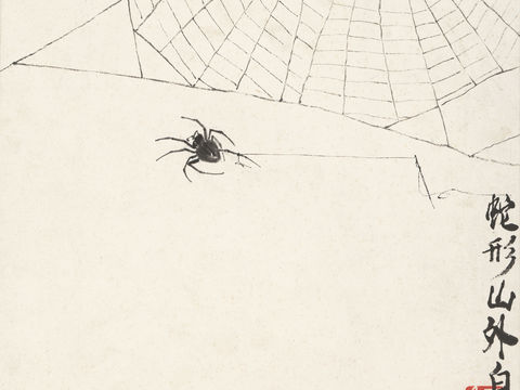 齐白石写意水墨画，近现代水墨画24 (2)