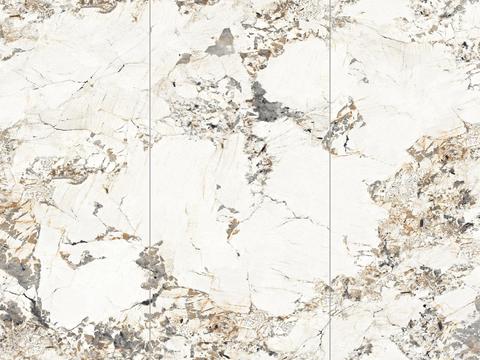 现代轻奢 细纹潘多拉 白色岩板