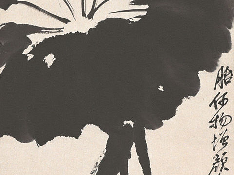  齐白石写意水墨画，近现代水墨画218 