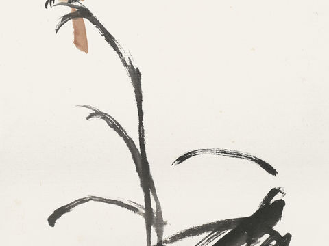 齐白石写意水墨画，近现代水墨画33 (2)