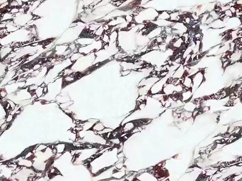 宝格丽紫白色大理石