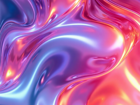 幻彩渐变 渐变灯箱 炫彩 灯箱画面 液态金属 液体