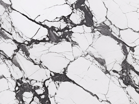  宝格丽白色连纹大理石 