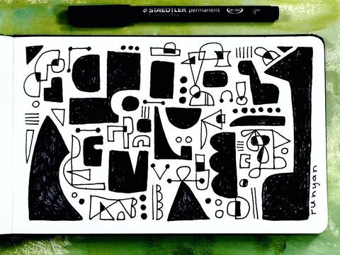  可爱动物手绘，创意童趣插画，猫咪动物插画，治愈系插画，可爱儿 