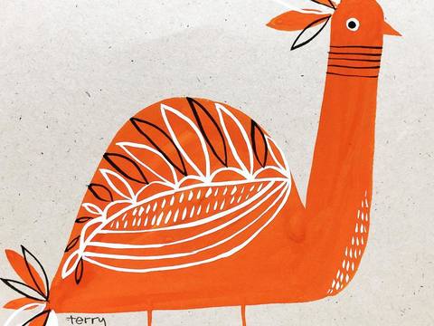  可爱动物手绘，创意童趣插画，猫咪动物插画，治愈系插画，可爱儿 