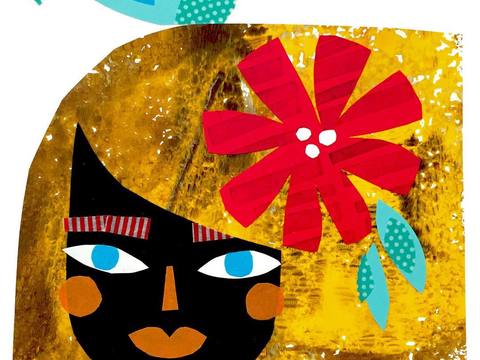  可爱动物手绘，创意童趣插画，猫咪动物插画，治愈系插画，可爱儿 