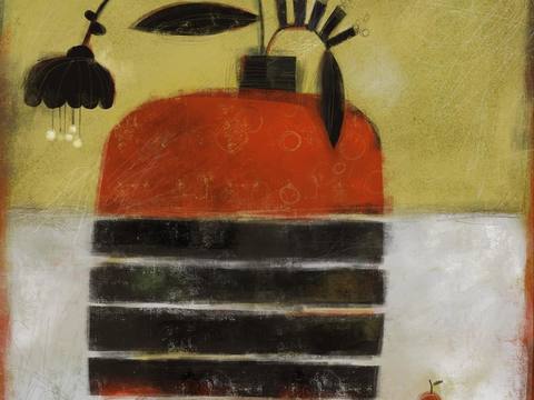  可爱动物手绘，创意童趣插画，猫咪动物插画，治愈系插画，可爱儿 