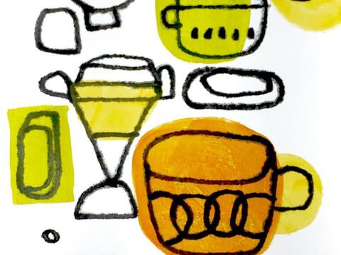  可爱动物手绘，创意童趣插画，猫咪动物插画，治愈系插画，可爱儿 