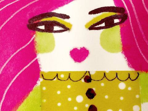  可爱动物手绘，创意童趣插画，猫咪动物插画，治愈系插画，可爱儿 