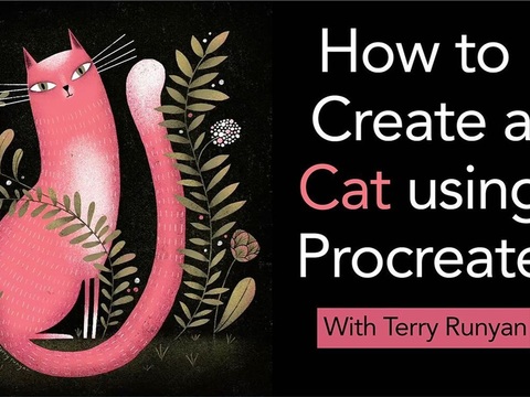  可爱动物手绘，创意童趣插画，猫咪动物插画，治愈系插画，可爱儿 