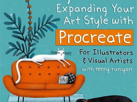  可爱动物手绘，创意童趣插画，猫咪动物插画，治愈系插画，可爱儿 