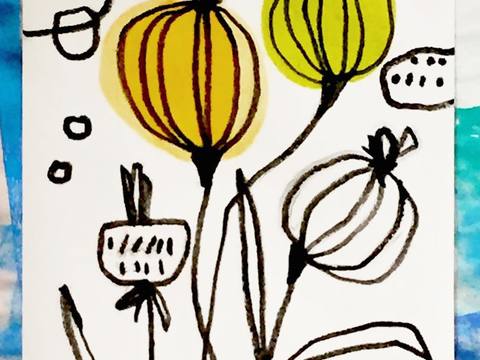  可爱动物手绘，创意童趣插画，猫咪动物插画，治愈系插画，可爱儿 