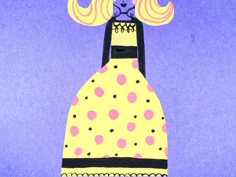  可爱动物手绘，创意童趣插画，猫咪动物插画，治愈系插画，可爱儿 