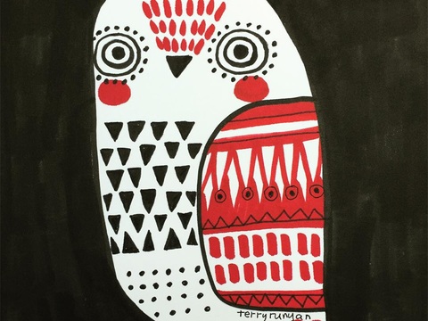  可爱动物手绘，创意童趣插画，猫咪动物插画，治愈系插画，可爱儿 