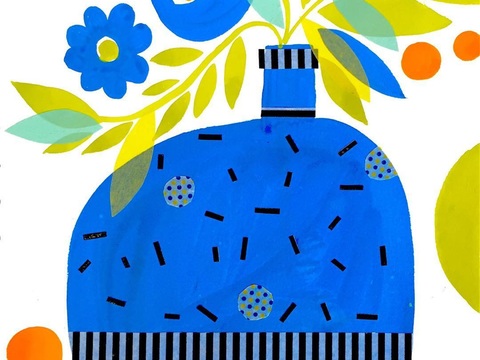  可爱动物手绘创意童趣插画猫咪动物插画治愈系插画可爱儿童插画 