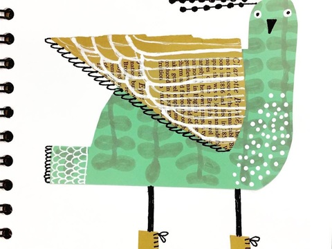  可爱动物手绘创意童趣插画猫咪动物插画治愈系插画可爱儿童插画 