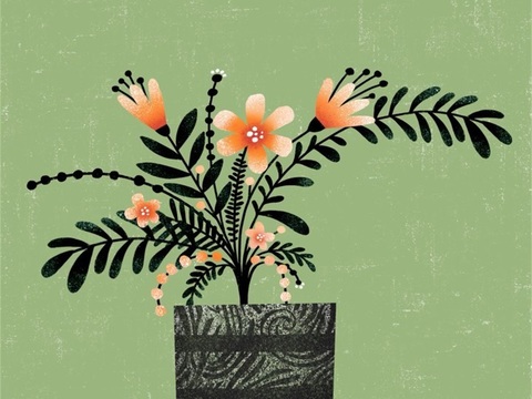  可爱动物手绘创意童趣插画猫咪动物插画治愈系插画可爱儿童插画 