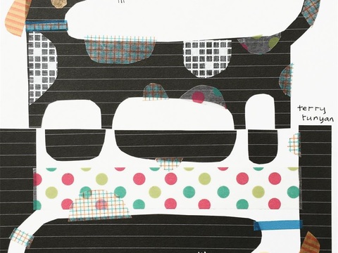  可爱动物手绘，创意童趣插画，猫咪动物插画，治愈系插画，可爱儿 