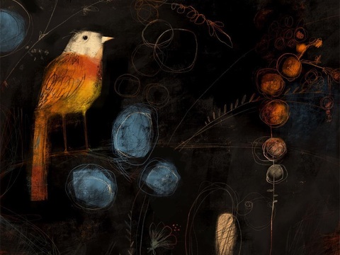  可爱动物手绘，创意童趣插画，猫咪动物插画，治愈系插画，可爱儿 