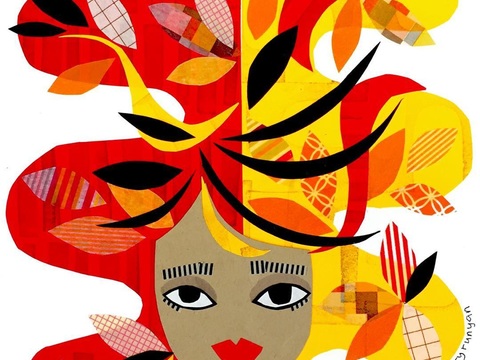 可爱动物手绘，创意童趣插画，猫咪动物插画，治愈系插画，可爱儿