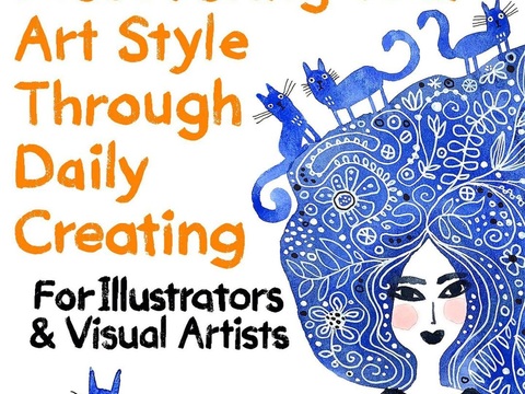  可爱动物手绘创意童趣插画猫咪动物插画治愈系插画可爱儿童插画 