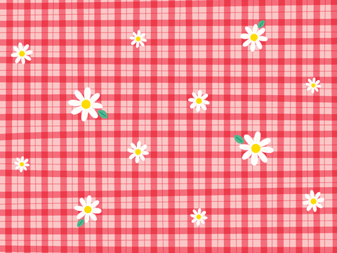  现代卡通网格壁纸 