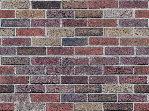  现代砖墙铺装 