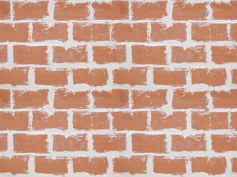 现代砖墙铺装