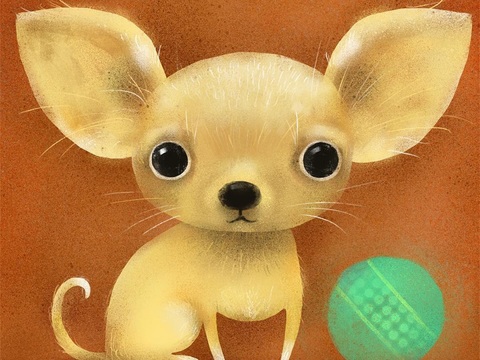  可爱动物手绘创意童趣插画猫咪动物插画治愈系插画可爱儿童插画 