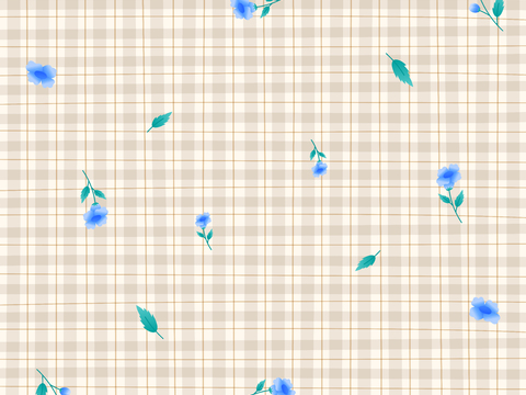  现代卡通网格壁纸 